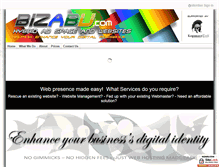 Tablet Screenshot of bizabu.com